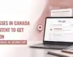 How Can Businesses in Canada Use Content to Get Found on Google and AI Search?